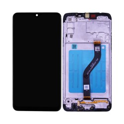 Touch+Display+Frame Samsung Galaxy A207/A20s 2019 Service Pack Preto